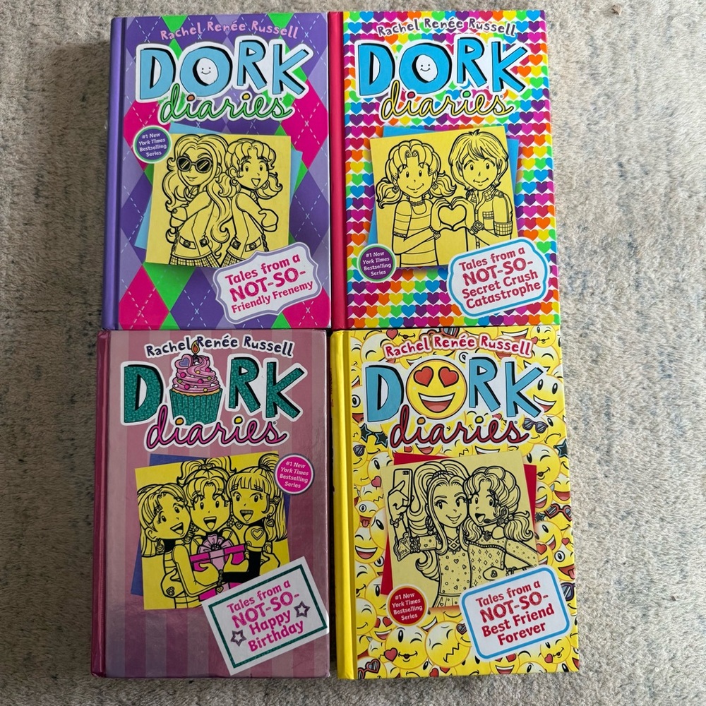 Dork Diaries Book Set 11-14